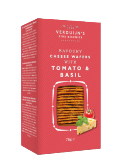 Käse Waffeln mit Tomaten und basilikum - L'ÉPICERIE