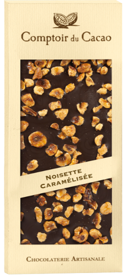 Zartbitterschokolade mit karamellisierten Haselnüssen – L'ÉPICERIE Zartbitterschokolade mit karamellisierten Haselnüssen – L'ÉPICERIE