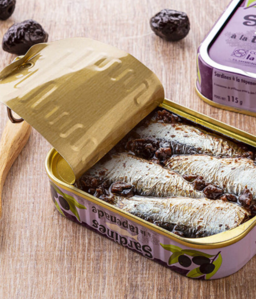 Sardinen “à la Tapenade”