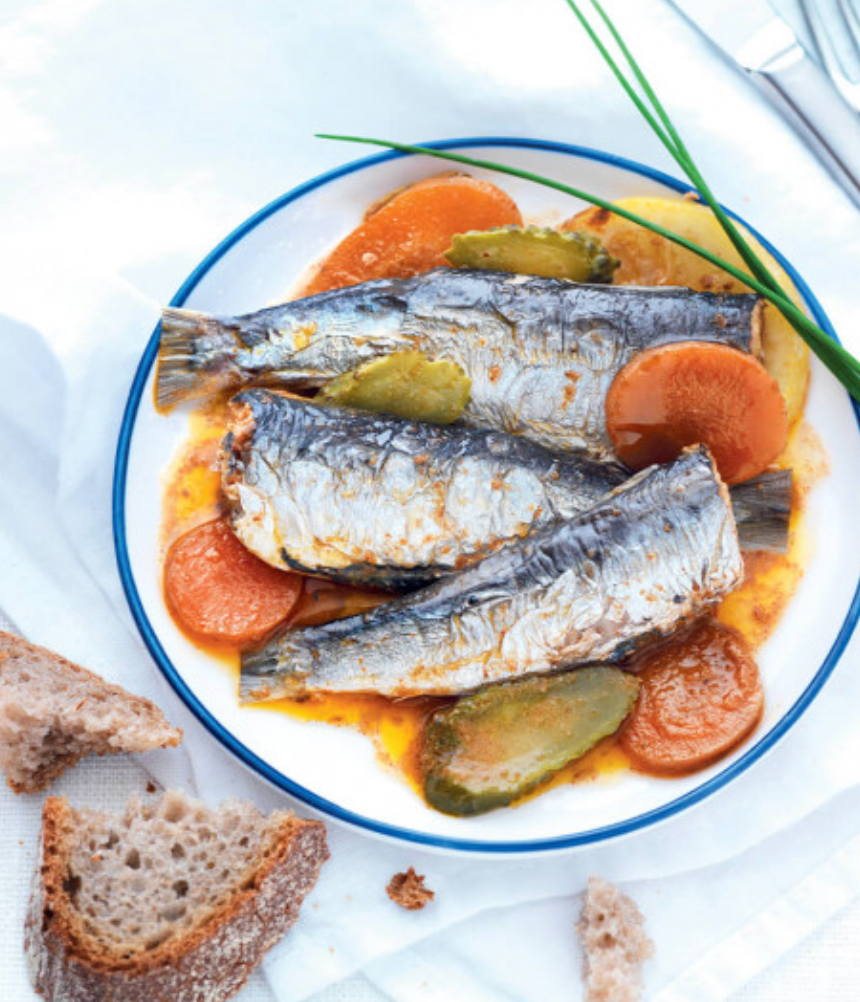 Sardines Les Royans à la Sauce Ravigote