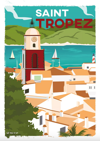 Saint Tropez 30x40cm