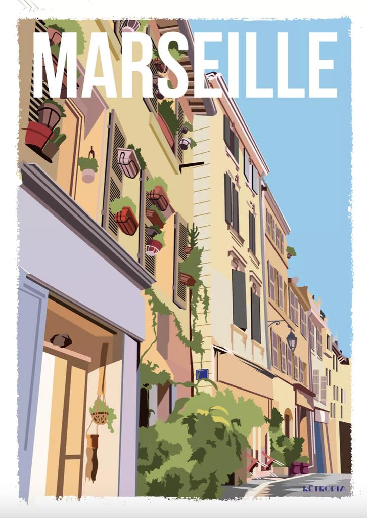 Marseille 9x25cm