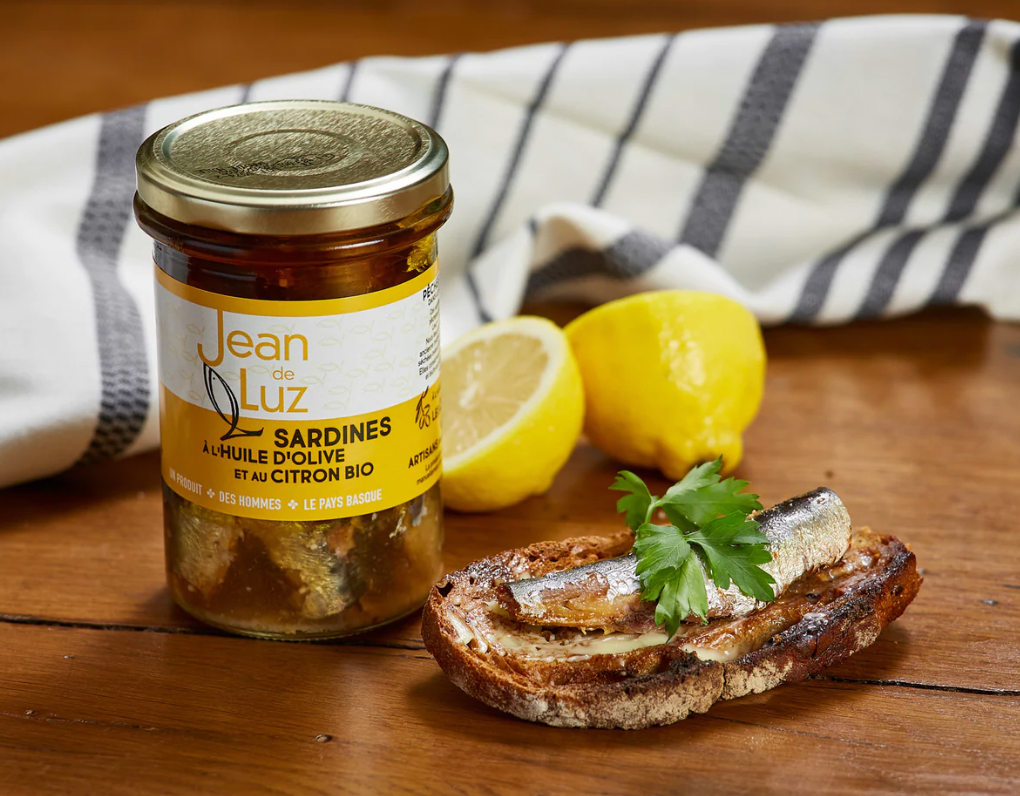 Sardinen in Olivenöl mit BIO Zitronen