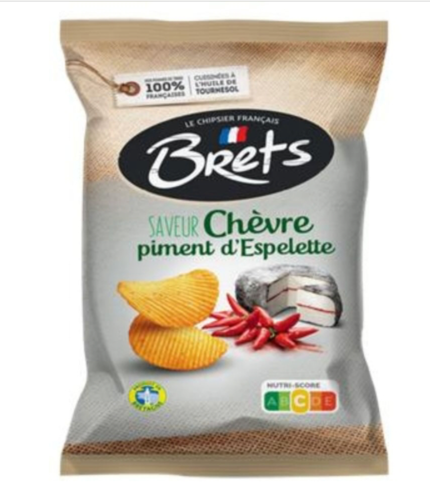 Bret’s Chips Chèvre & Piment d’Espelette