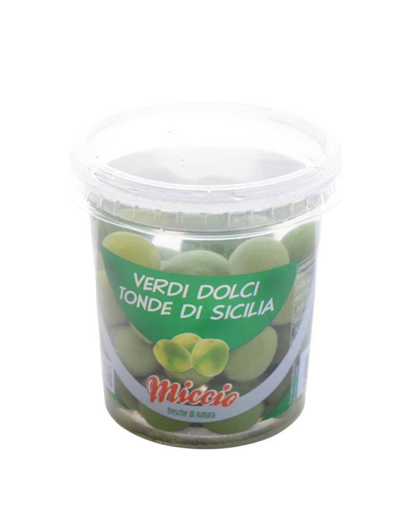 Miccio Olive Verdi Tonde Sicilia 500 g