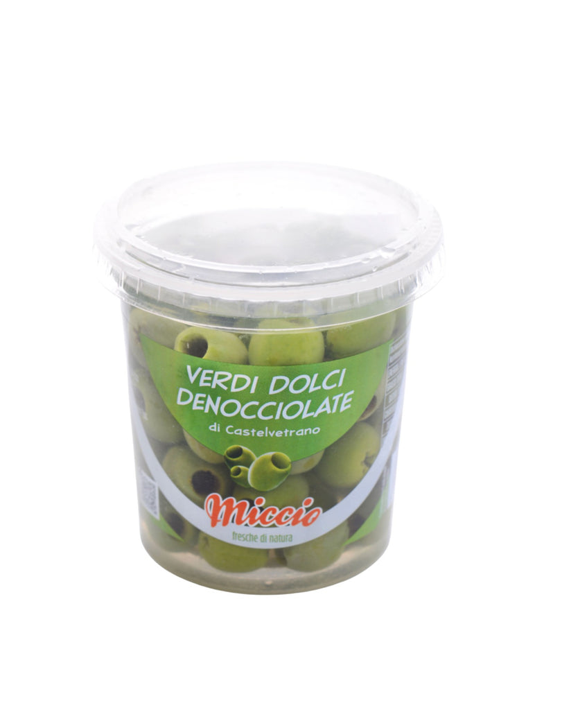 Miccio Olive Verdi Denocciolate Castello 200 g