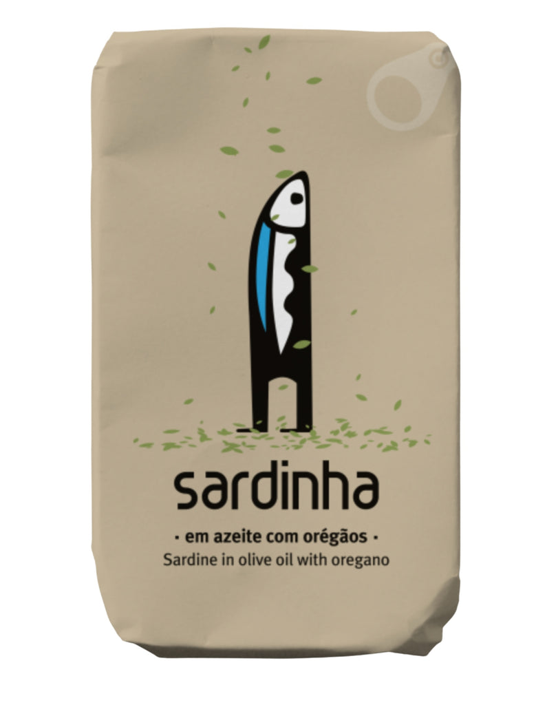Sardinen in Olivenöl mit Oregano