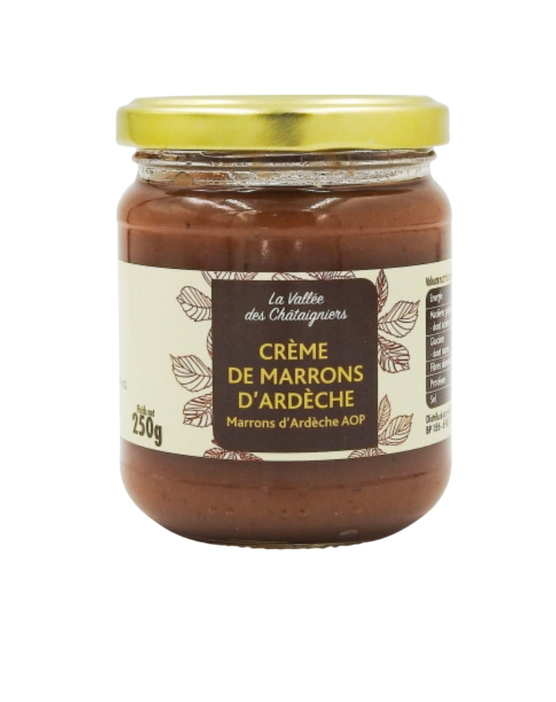 Crème de marrons d’Ardèche – 250 g Glas