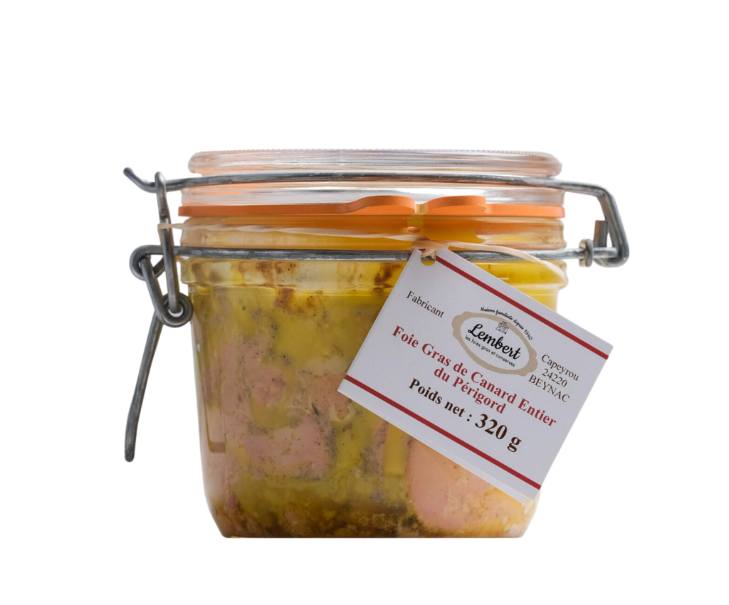 Foie Gras de Canard entier aus Périgord - Entenstopfleber am Stück 320g