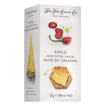 Crackers mit Chili und Olivenöl