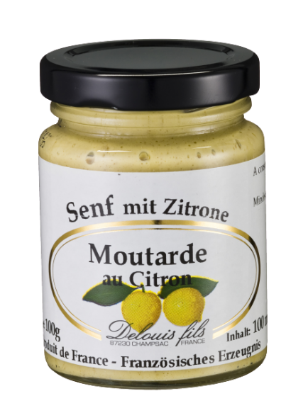 Senf mit Zitrone - L'ÉPICERIE