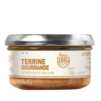 Gourmet-Terrine mit Süßwein und 15% Foie gras 140g