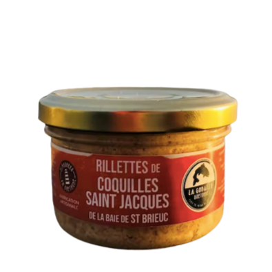 Rillettes von Jakobsmuscheln aus der Bucht von St. Brieuc