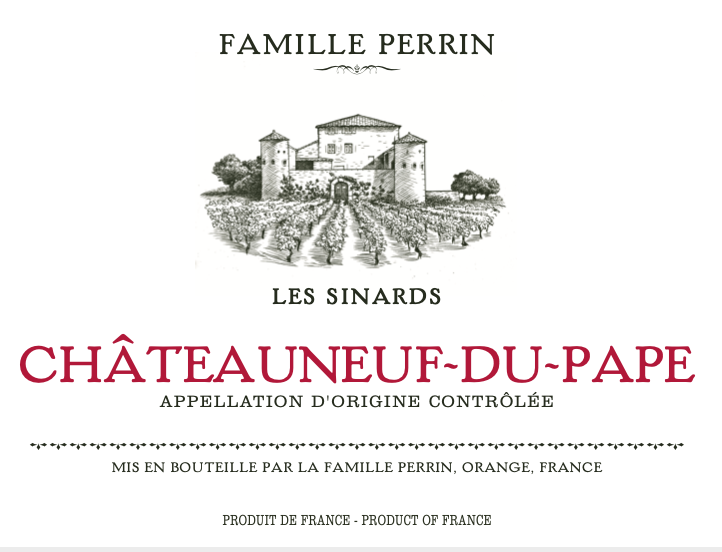 Les Sinards - Châteauneuf-du-Pape weiß