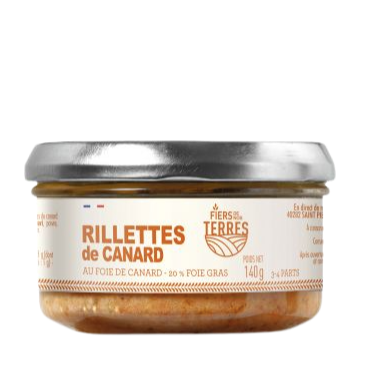 Enten-Rillettes mit Foie gras 20% 140g