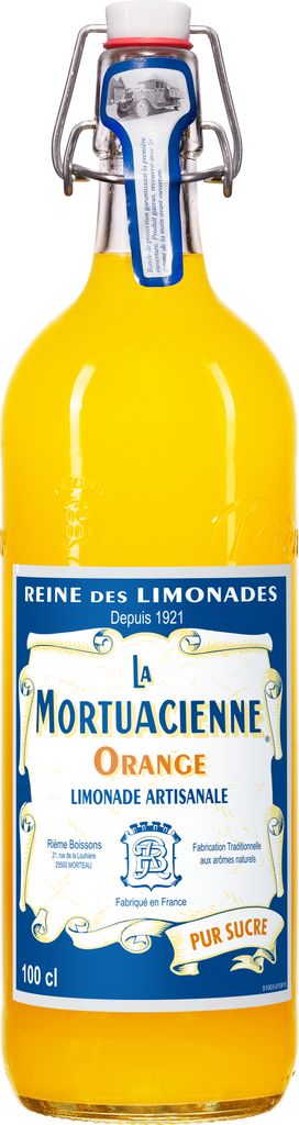 La Mortuacienne Limonade Orange - L'ÉPICERIE